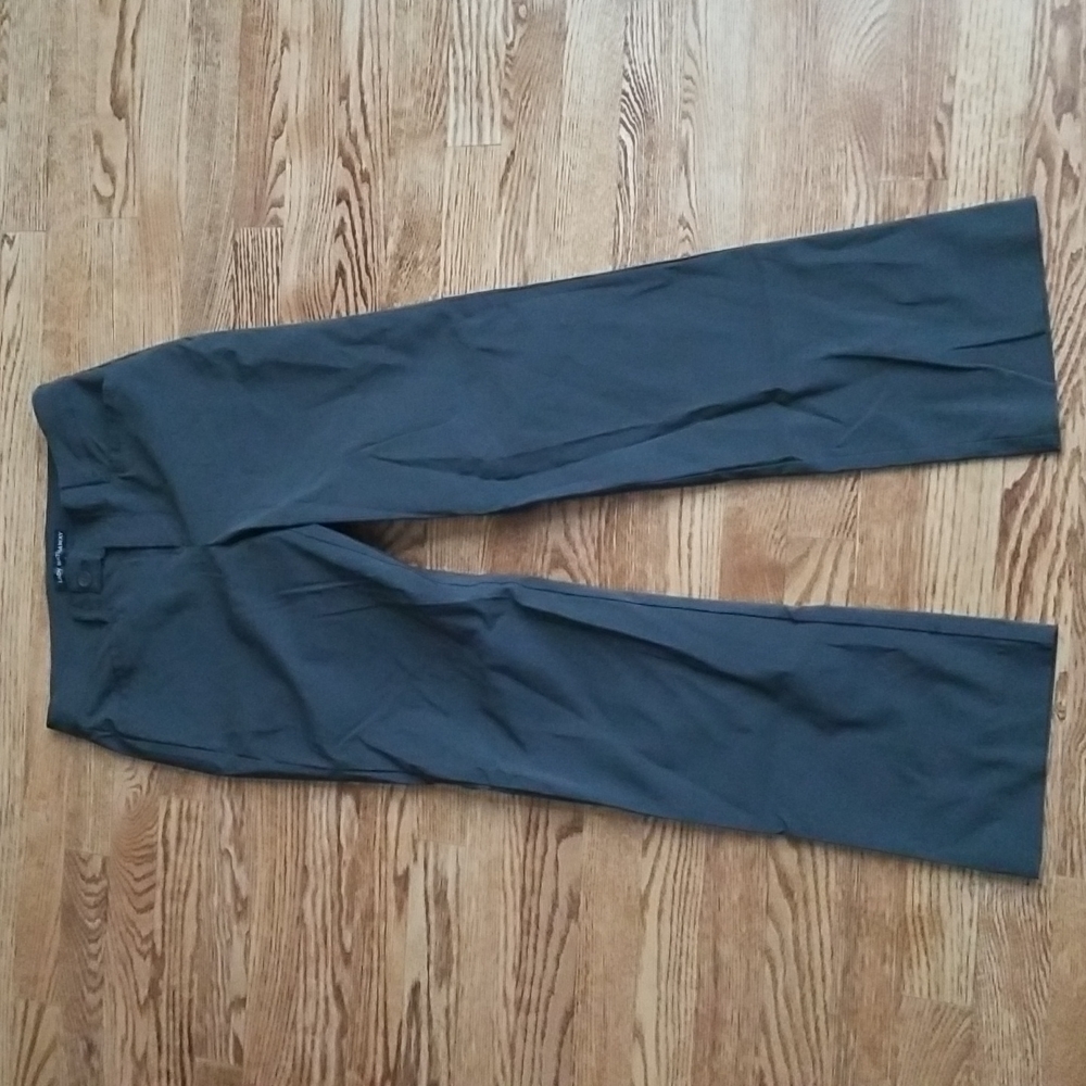 (6) Lady Hathaway Rayon Blend Straight Fit Bootcut Trouser Pant Business Office